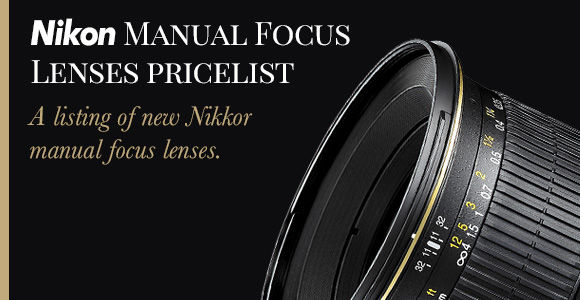 Nikon Manual Focus Lenses Pricelist